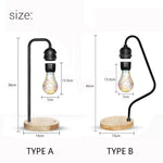 Magnetic Levitating Lamp + Wireless Charger for Phone - Plug Type: UK EU AU US