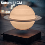 3D Magnetic Levitating Lamp - Saturn - Mars - Moon - Plug Type US EU