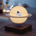 3D Magnetic Levitating Lamp - Saturn - Mars - Moon - Plug Type US EU