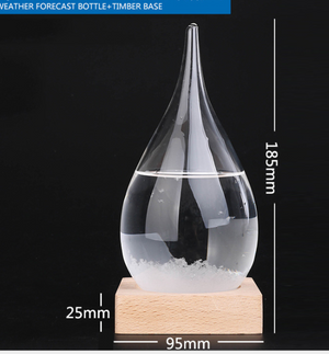 Droplet Storm Glass Bottle